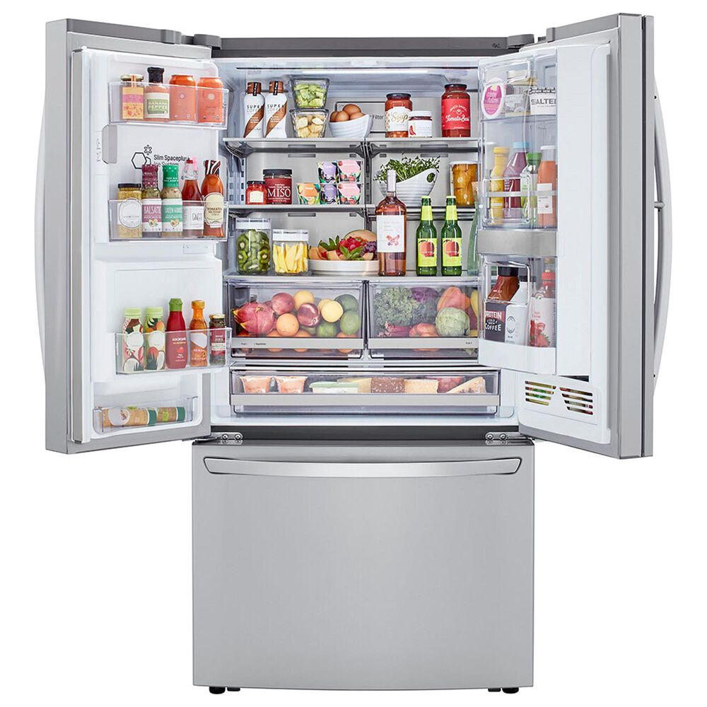 LG 30 Cu. Ft. Door-in-Door French Door Refrigerator with Craft Ice in PrintProof Stainless Steel, , large