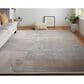 Feizy Anya 5" x 8" Gray and Ivory Area Rug, , large