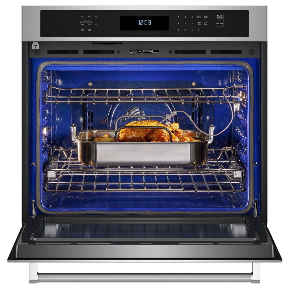 KitchenAid 30&quot; Single Wall Oven with Air Fry Mode in PrintShield Stainless Steel, , large