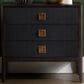 Crestview Collection Worthington 3-Drawer Chest in Dark Brown and Black, , large