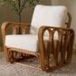 Safavieh Malina Accent Chair in White, , large