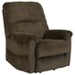 Signature Design by Ashley Shadowboxer Power Lift Recliner in Chocolate, , large