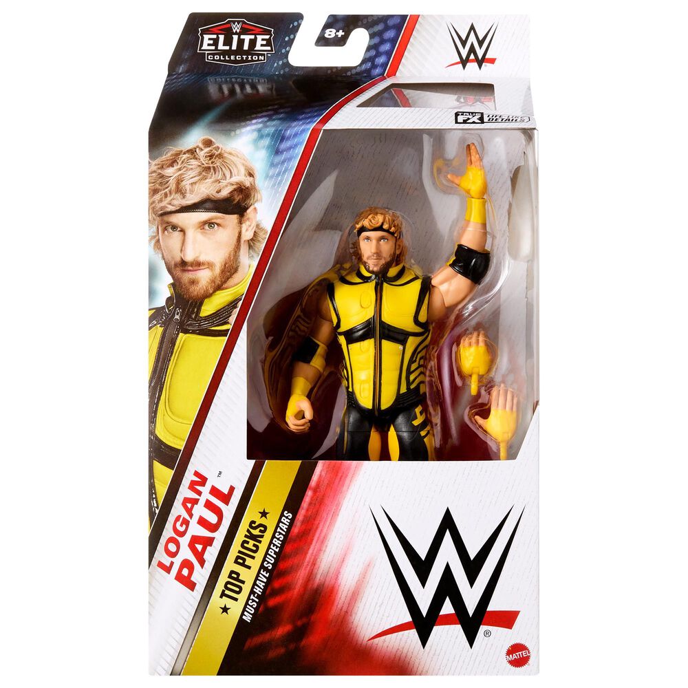 WWE Top Picks Elite Action Figure - Logan Paul in Multicolor, , large