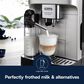 DeLonghi Magnifica Evo Next 61 Oz Espresso Machine in Silver Black, , large
