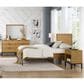 Hawthorne Furniture Newport 4-Piece King Panel Bedroom Set in Natural Oak, , large
