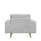 37B Charles Accent Chair in Fancy Gray, , large