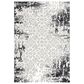 Art Carpet Abington Floral 5" x 7" Gray and Squirrel Area Rug, , large