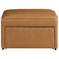Lifestyle Solutions Hailey Storage Ottoman in Camel, , large