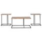 Ashley Albreane 3-Piece Occasional Table Set in Grayish Brown and Black, , large