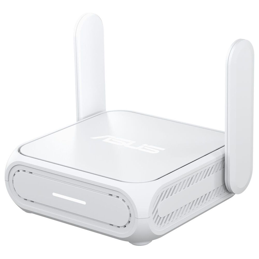 ASUS Go Dual-Band WiFi 7 Travel Router in White, , large