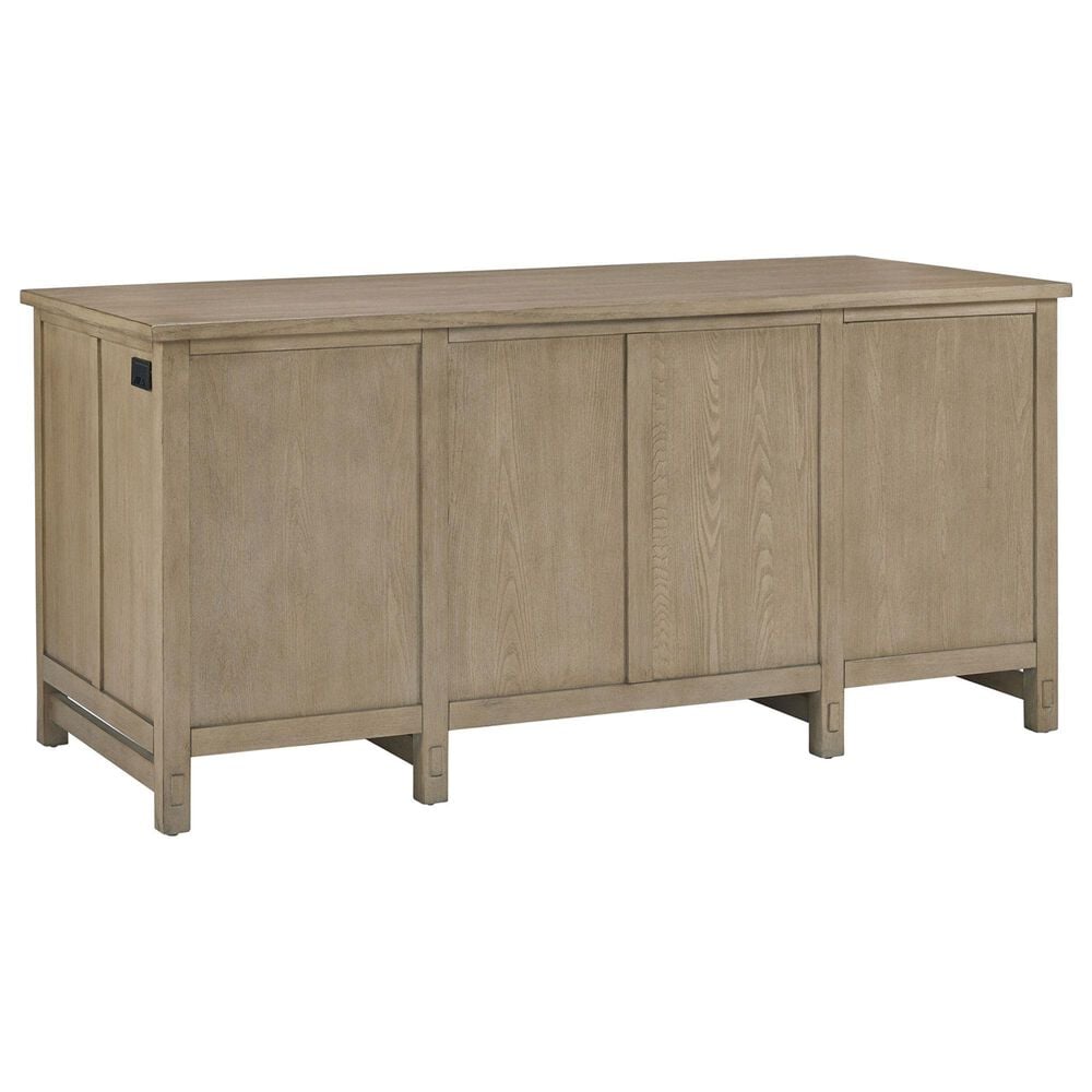 Riva Ridge Emerson 66&quot; Executive Desk in Light Elm, , large