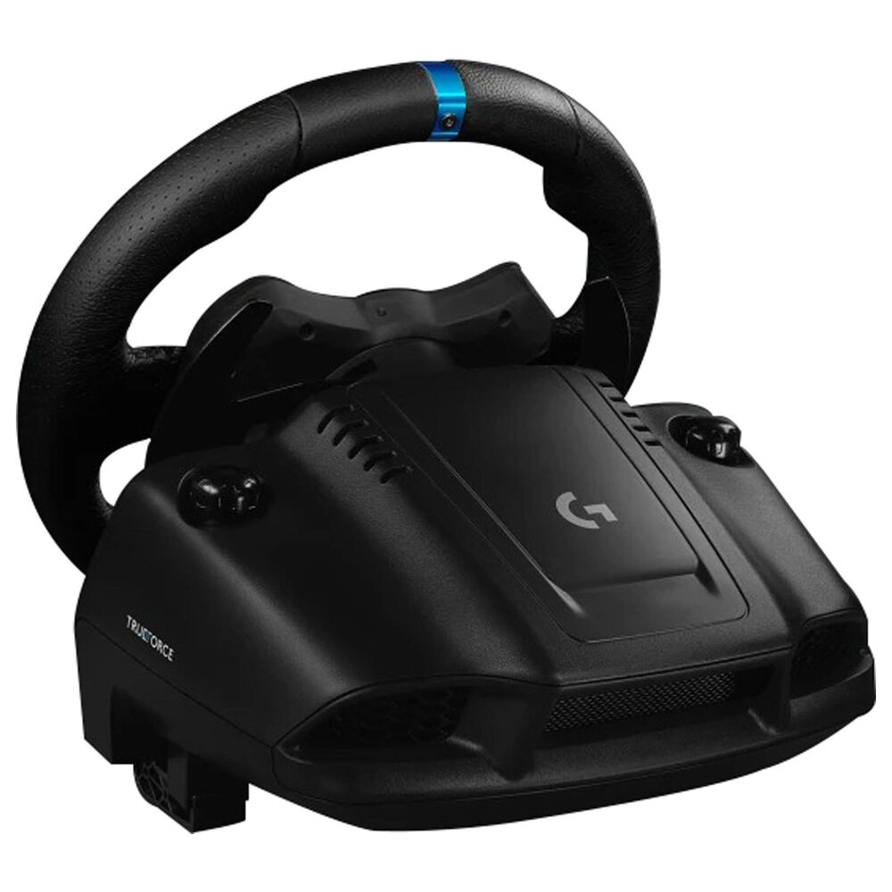 Logitech G923 Racing Wheel and Pedals in Black - PlayStation 4 - Works with Gran Turismo 7, , large
