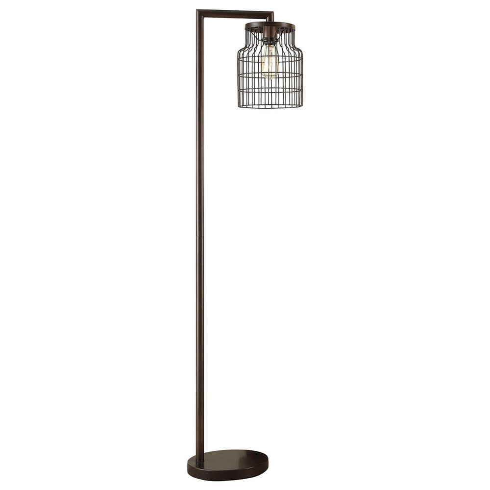 Anthony California Floor Lamp in Brown, , large