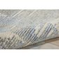 Nourison Ellora ELL01 7"9"" x 9"9"" Blue Area Rug, , large