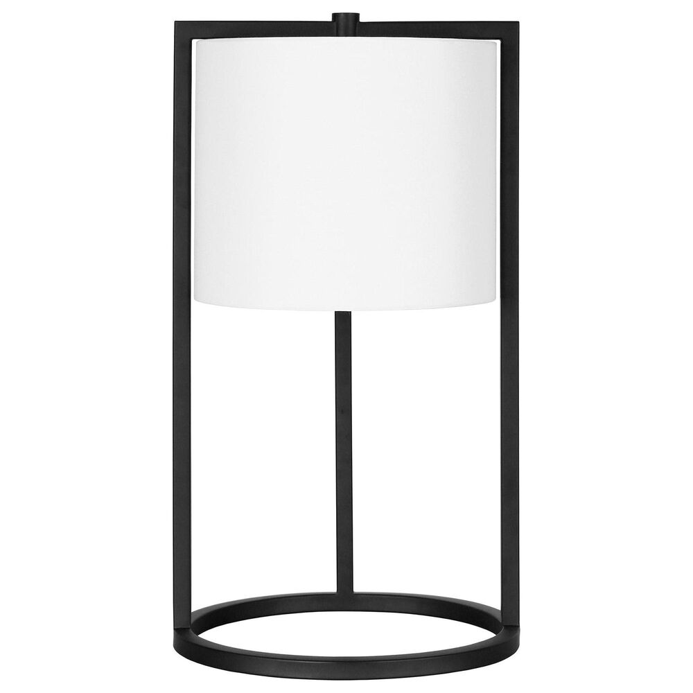 Hudson and Canal Peyton Table Lamp in Black, , large