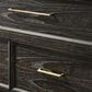 Crown Mark Ethel 7-Drawer Dresser Only in Brown, , large