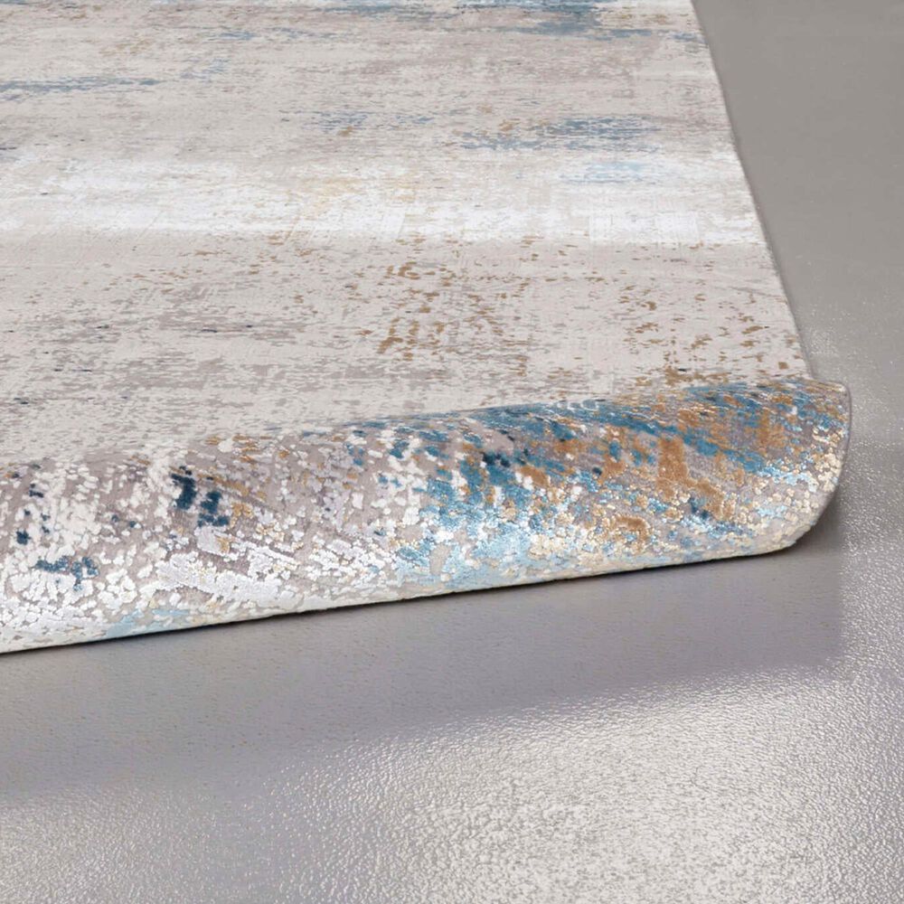Feizy Cadiz 9&#39;9&quot; x 13&#39;2&quot; Ivory and Blue Area Rug, , large