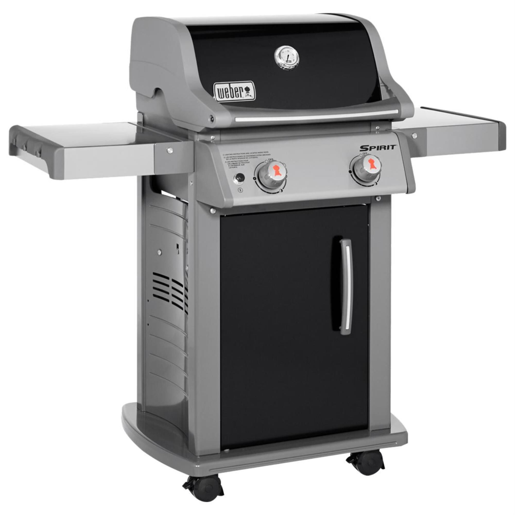 Weber Spirit E 210 Liquid Propane Grill in Black and Stainless
