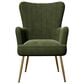 Emerald Home Furnishings Amera Accent Chair in Dark Green, , large