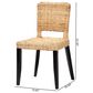 Baxton Studio Dermot Side Chair in Dark Brown and Natural Brown (Set of 2), , large