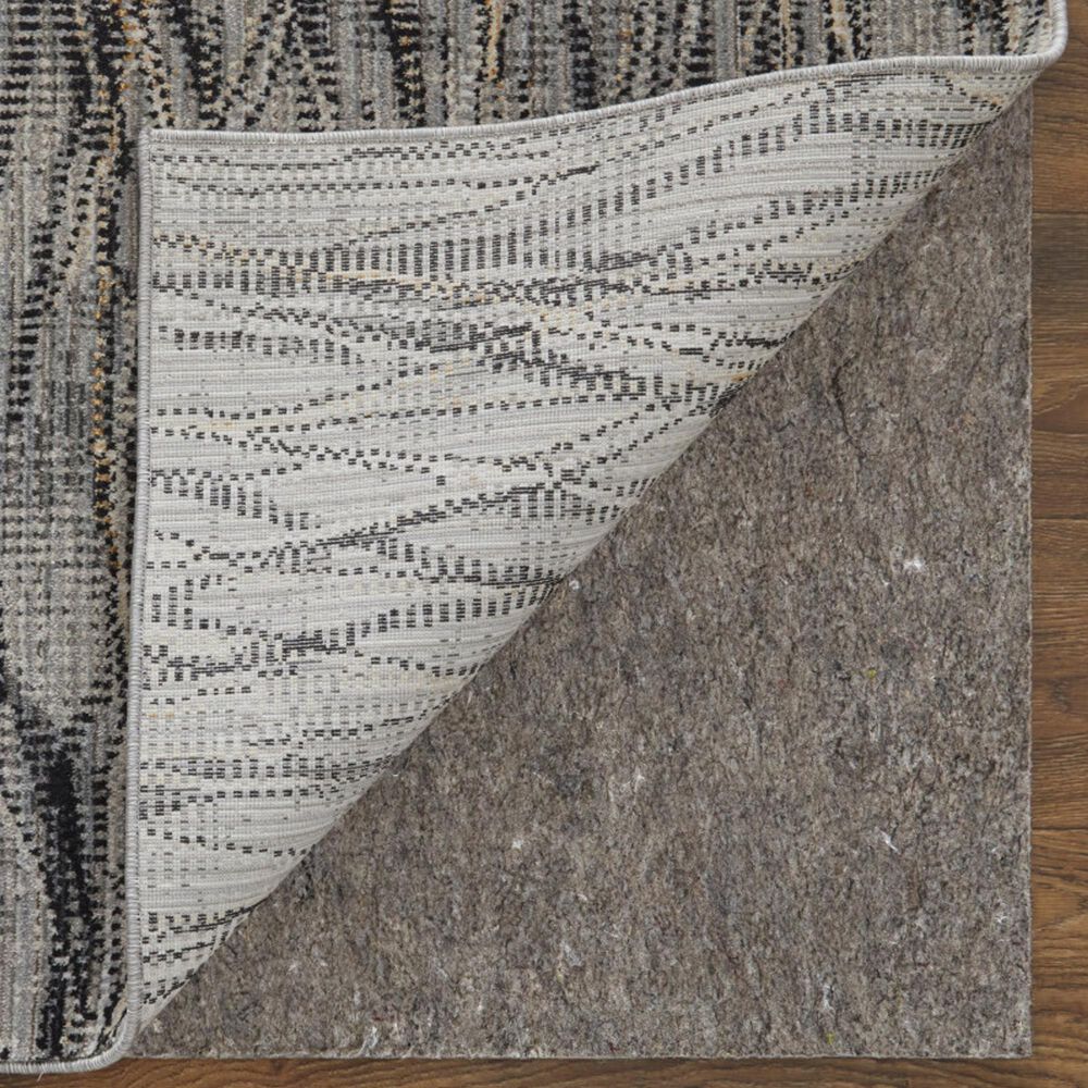 Feizy Sonora 2&#39; x 3&#39; Gray and Charcoal Area Rug, , large