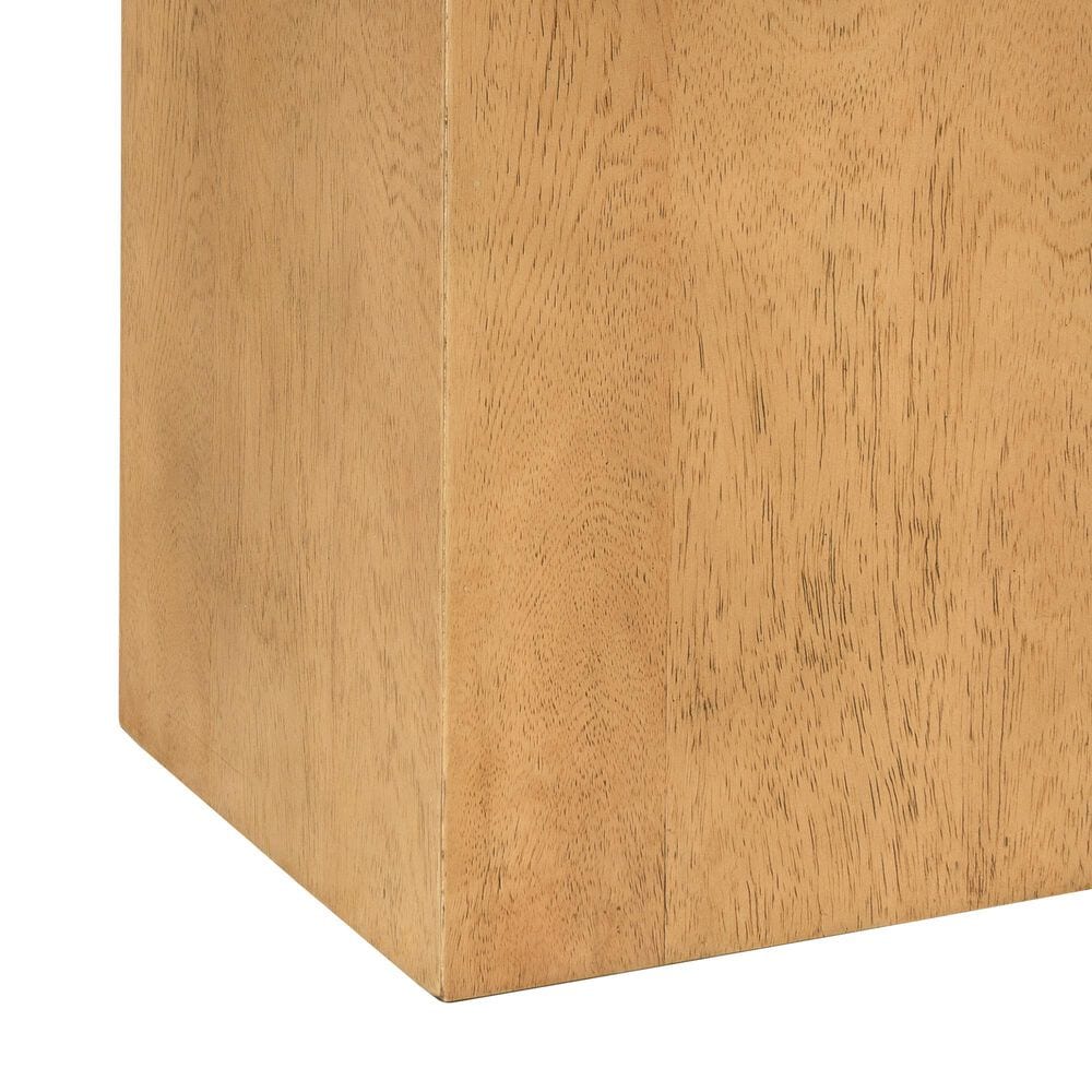 Bassett Mirror Company Padula Natural End Table in Light Oak, , large