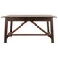 Ashley Baldridge Large Leg Desk in Rustic Brown, , large