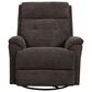 Flexsteel Sophisticated Power Swivel Gliding Recliner with Power Headrest and Lumbar in Steel, , large