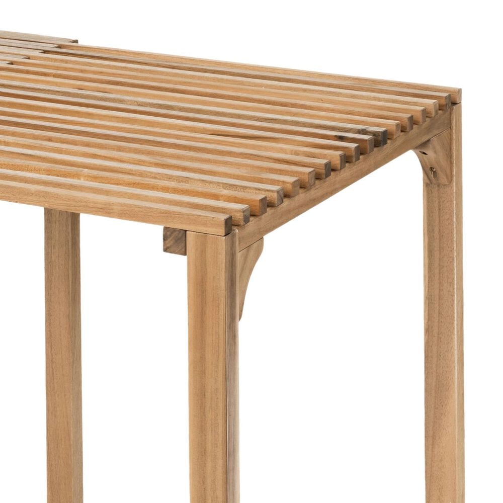 Zuo Modern Riviera Extendable Dining Table in Natural - Table Only, , large