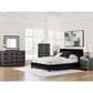 Ashley Zuraleus 3-Piece Queen Upholstered Platform Bedroom Set in Matte Black, , large