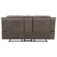 Simeon Collection Buster Manual Reclining Console Loveseat in Cabot Stone, , large