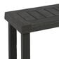 Hearth and Haven Patio Wood Dining Bench in Dark Grey, , large
