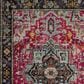 Safavieh Monaco MNC253J-212 2"2" x 12" Fuchsia/Grey Runner, , large