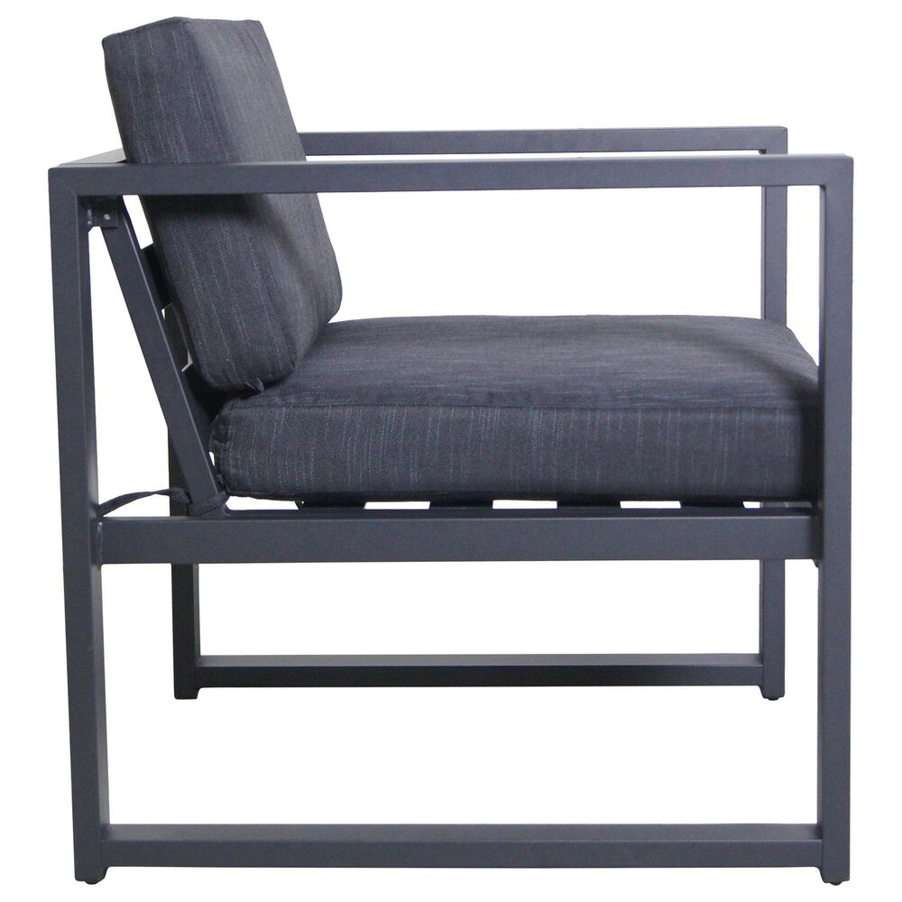 Noble House Navan 6Piece Patio Sofa Set in Black NFM