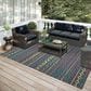 Dalyn Rug Company Sedona 9" x 12" Ink Indoor/Outdoor Area Performance Rug, , large