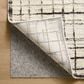 Loloi Bleecker Ivory and Charcoal 7"10" x 10" Area Rug, , large
