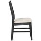 New Heritage Design Sable Crest 5-Piece Rectangular Dining Set in Sable Black, , large