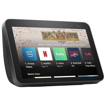 Amazon Echo Show 8 HD Smart Display with Alexa and 13 MP Camera in Charcoal (2nd Generation), , large