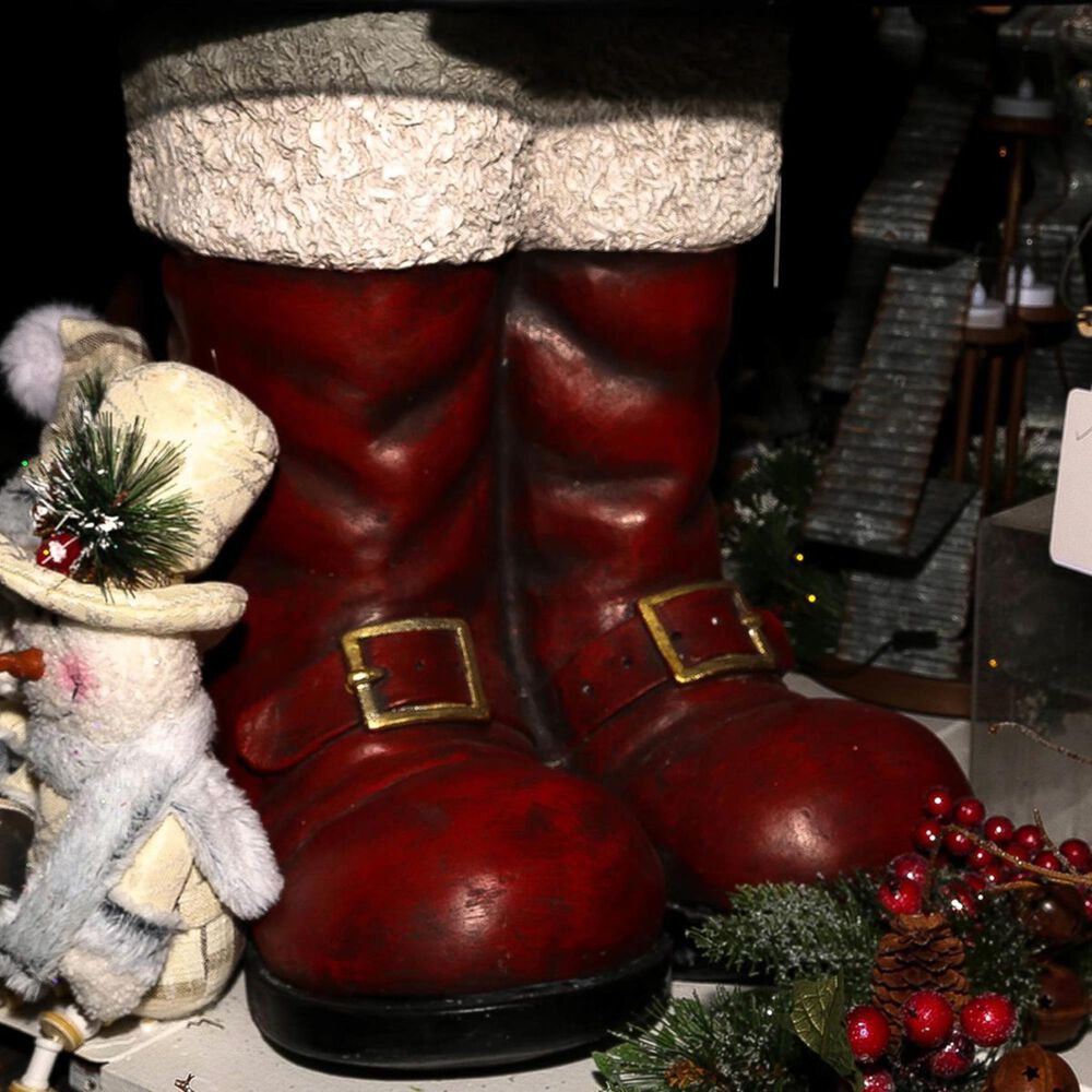 The Gerson Company GIL/Sterling 16" Santa Boots in Red, , large