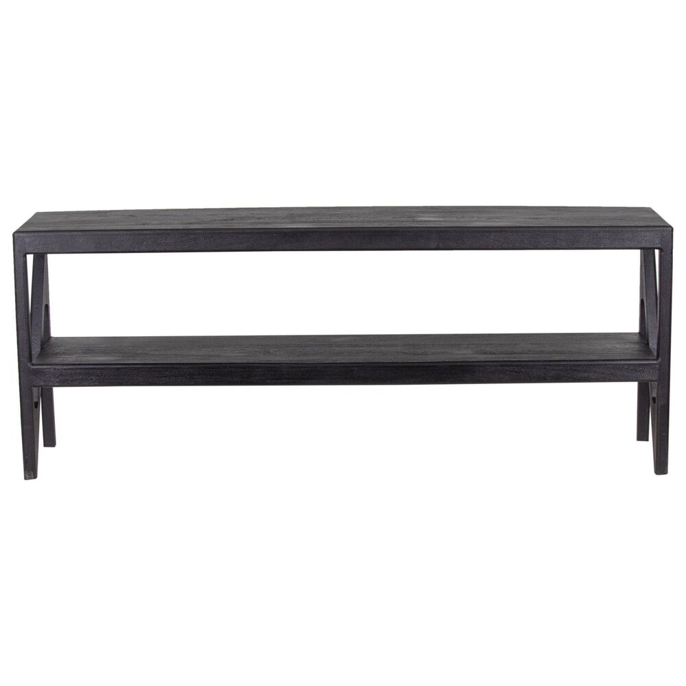 Porter Designs Canberra 72" TV Stand in Black, , large