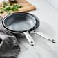 Green Pan Valencia Pro 2-Piece 8" and 10" Open Frypan Set in Stainless Steel, , large