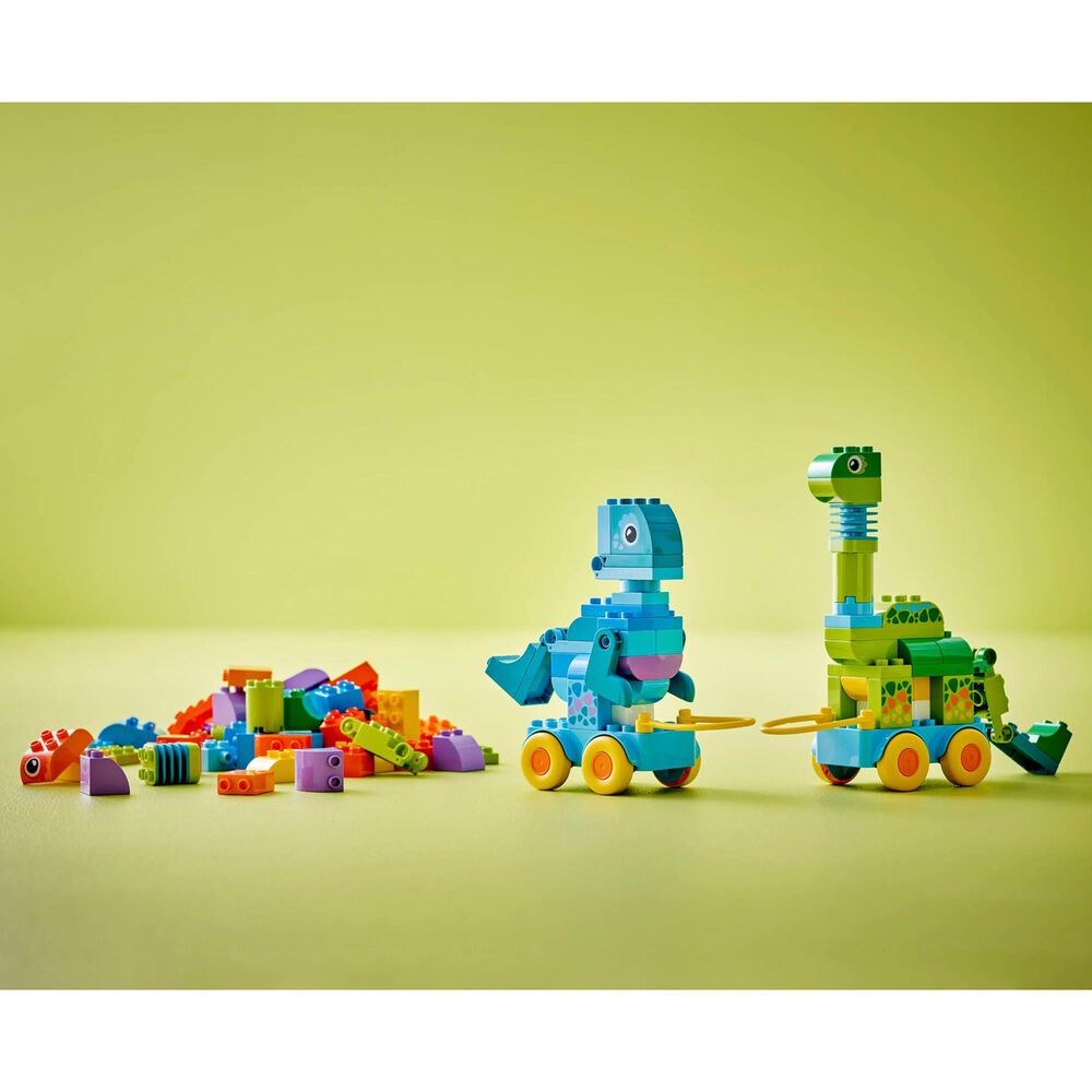 LEGO Duplo 3-In-1 Dinosaurs on Wheels Building Set, , large