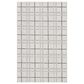 Safavieh Bermuda BMU803B 3" x 5" Ivory and Grey Indoor/Outdoor Area Performance Rug, , large