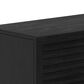 Legends Home Stardust Fireplace Mantel with Fireplace Insert in Seal Skin Black, , large