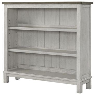 Eastern Shore Timber Ridge Bookcase in Weather White and Sierra Brown, , large