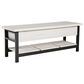 Ashley Rhyson Storage Bench in White and Black, , large