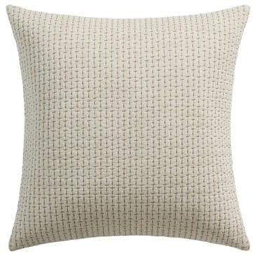 Levtex Pick-Stitch Artisan 20" x 20" Throw Pillow in Taupe, , large