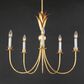 Maxim Lighting Paloma 5-Light Chandelier in Gold Leaf, , large