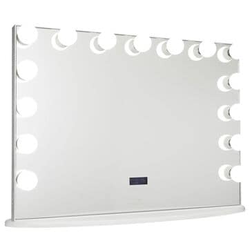 Impressions Vanity Hollywood Glow Pro Vanity Mirror in Glossy White, , large