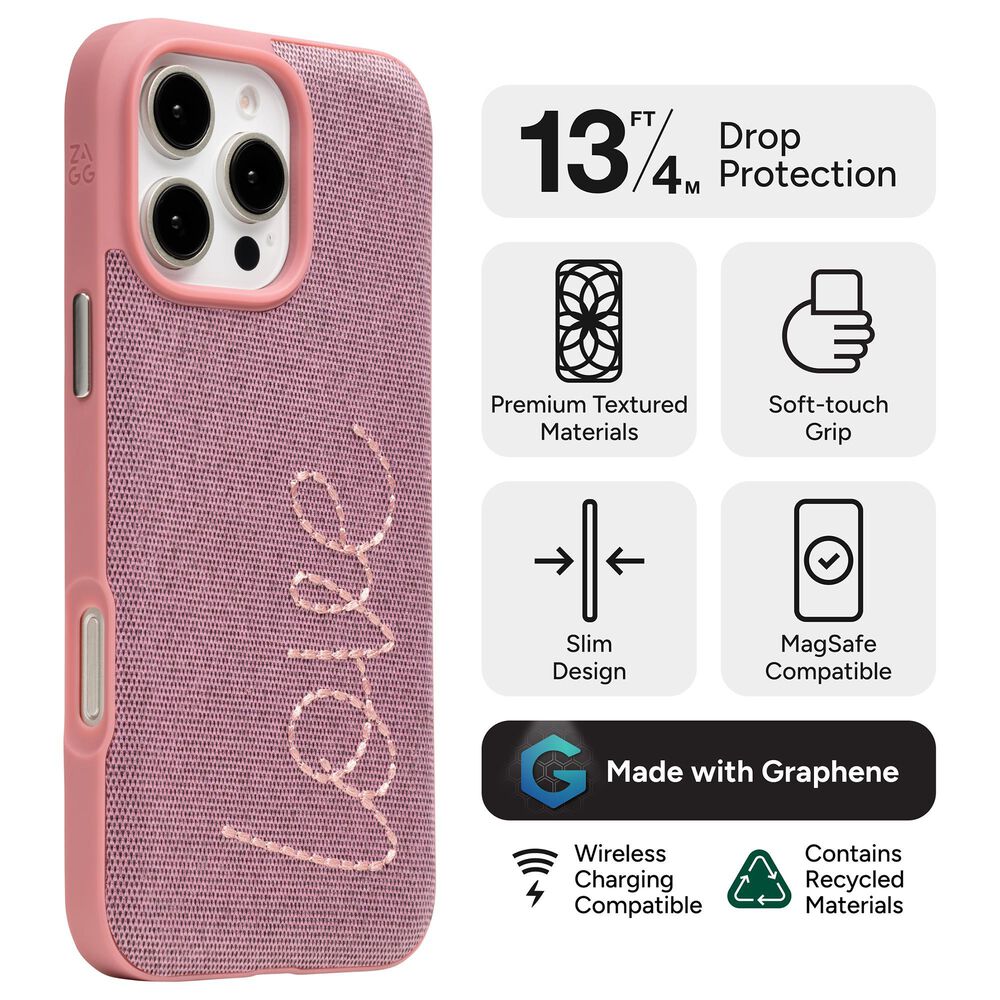 Zagg London Snap MagSafe Case for Apple iPhone 16 Pro Max in Love, , large